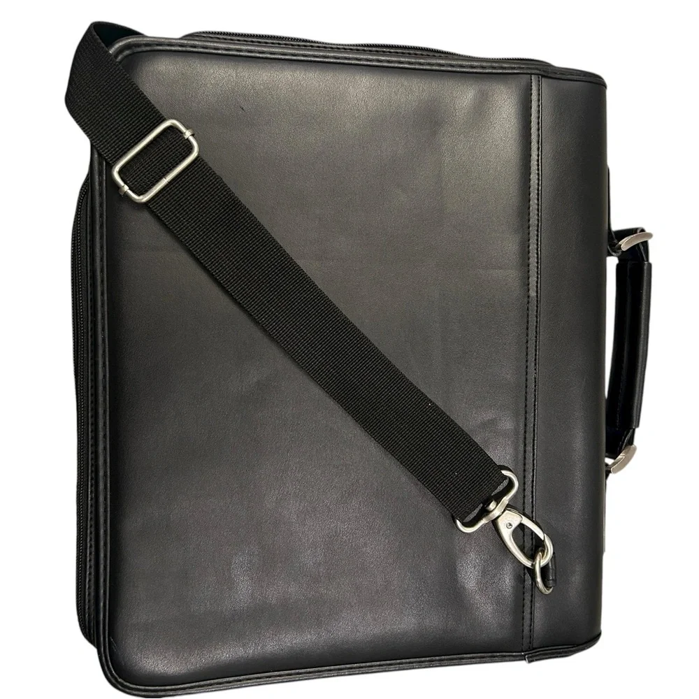 Samsonite 1910‎ Heritage Traveler Faux Leather Business Briefcase 14”